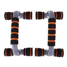 Load image into Gallery viewer, 1 Pair Push Up Bar Stand Pushup Board Exercise Training Chest Bar Sponge Hand Grip Trainer Body Building Fitness Equipments