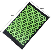 Load image into Gallery viewer, Massager Cushion Massage Yoga Mat Acupressure Relieve Stress Back Body Pain Spike Acupuncture Mat with Pillow