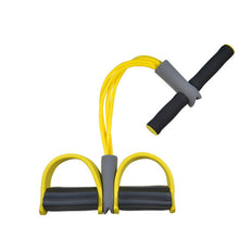 Load image into Gallery viewer, Fitness Gum Resistance Bands Latex Pedal Exerciser Sit-up Pull Rope Expander Elastic Bands Yoga equipment Pilates Workout