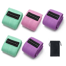 Load image into Gallery viewer, New Durable Hip Circle Band Yoga Anti-slip Gym Fitness Rubber Band Exercises Braided Elastic Band Hip Lifting Resistance Band
