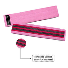 Load image into Gallery viewer, New Durable Hip Circle Band Yoga Anti-slip Gym Fitness Rubber Band Exercises Braided Elastic Band Hip Lifting Resistance Band

