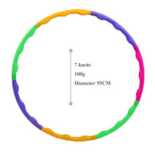 Load image into Gallery viewer, Removable Sport Hoop Children's Exercise Circle Plastic Massage Deconstructable Gymnastics  Hoop
