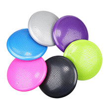 Load image into Gallery viewer, 33cm Durable Inflatable Yoga Massage Ball Pad Universal Sports Gym Fitness Yoga Wobble Stability Balance Disc Cushion Yoga Ball
