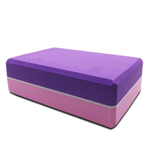 Load image into Gallery viewer, 16 Colors Pilates EVA Yoga Block Brick Sports Exercise Gym Foam Workout Stretching Aid Body Shaping Health Training for women S

